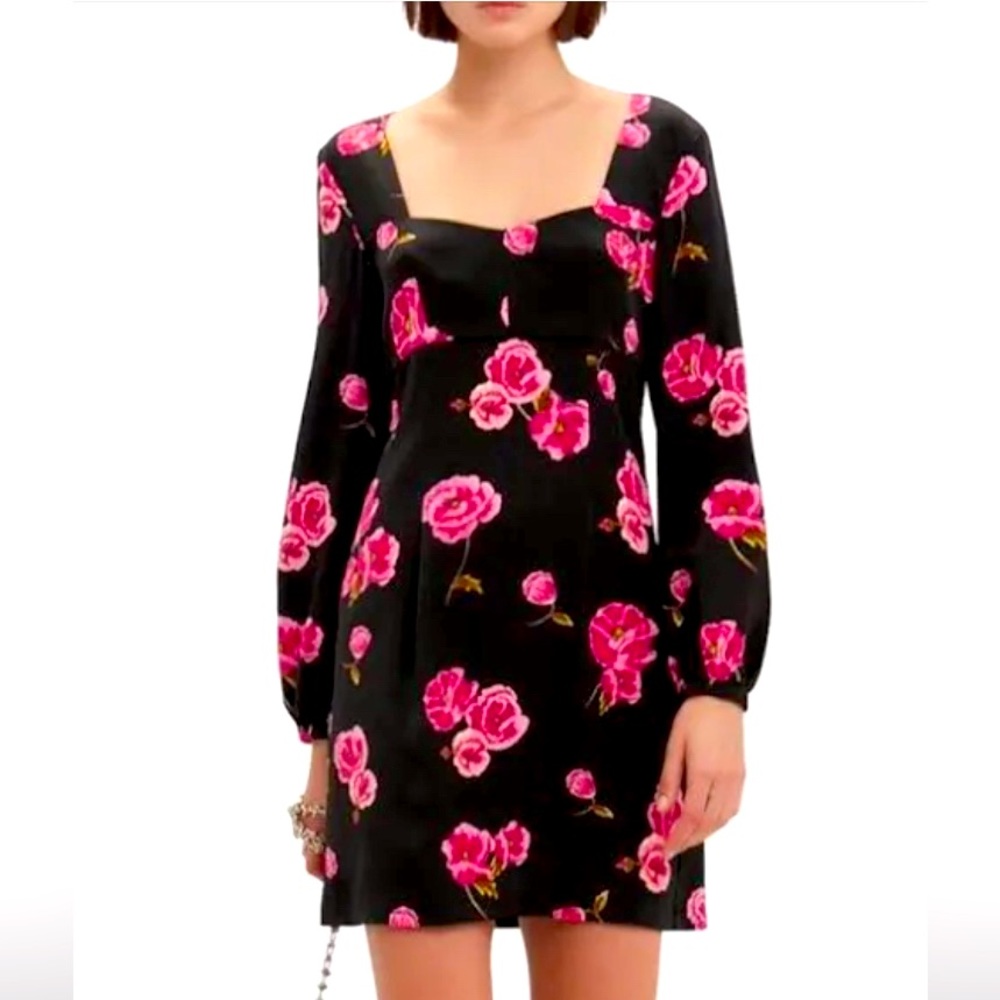 Intermix Bernice Floral Dress- size 2. never worn with tags.